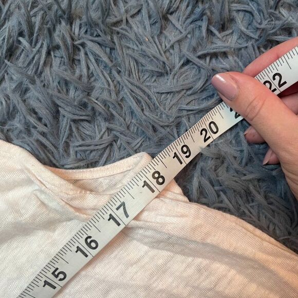 ALC Light Pink Linen Tank Top Size M - Picture 3 of 6